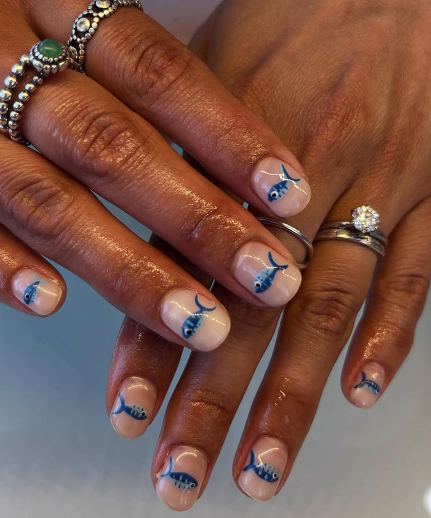 10 Cute Sardine Nail Ideas That’ll Transport You Straight To The Med